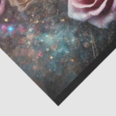 Viktorianische Rose Gold Steampunk Cat Decoupage Seidenpapier (Ausschnitt)