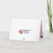 Viktorianische Rose Karte (Rückseite)