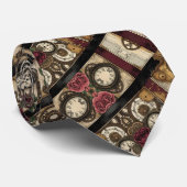 Viktorianische Rose Krawatte (Gerollt)