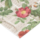 Viktorianische Rose Kulturerbe-Sammlung Tischdecke (Schrägansicht)