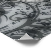 Viktorianische Rose Poster (Ecke)