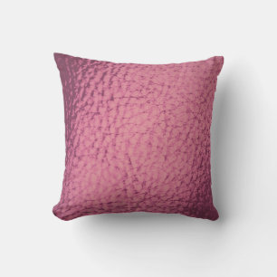 Viktorianische Rose Rosa Imitate Leather Design Kissen