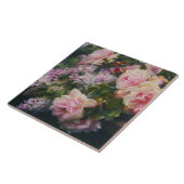 Viktorianische Rose und Lilacs Fliese (Seite)