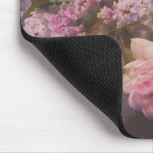 Viktorianische Rose und Lilacs Mousepad (Ecke)