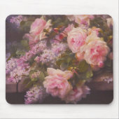 Viktorianische Rose und Lilacs Mousepad (Vorne)