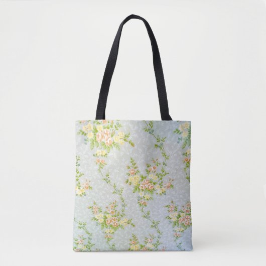 Viktorianische Rose und Reben Tasche (Vorderseite)