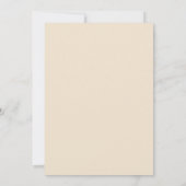 Viktorianische Rose und Text Ephemera Mitteilungskarte (Rückseite)