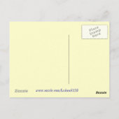 Viktorianische Rose Vielen Dank Postcard Postkarte (Rückseite)