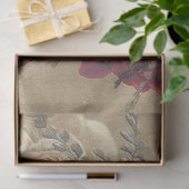 Viktorianische Rose zu Weihnachten Seidenpapier (Geschenk)