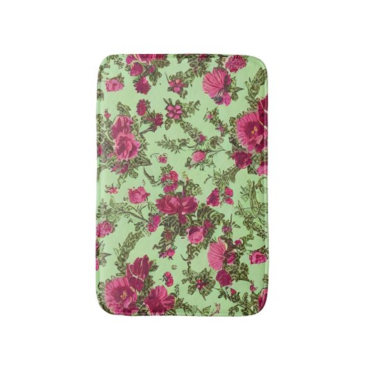 Viktorianische Rosen Badematte (Vorderseite Vertikal)