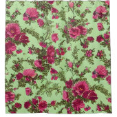 Viktorianische Rosen Duschvorhang (Vorderseite)