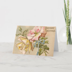 Vintage Greeting Card Birthday Vintage Birthday Cards Birthday Greeting Cards Birthday Greetings