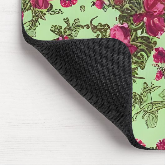 Viktorianische Rosen Mousepad (Ecke)