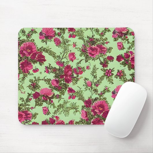 Viktorianische Rosen Mousepad (Mit Mouse)