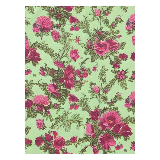 Viktorianische Rosen Tischdecke (Vorderseite)