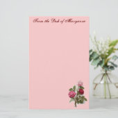 Viktorianische Rosengewohnheit stationär Briefpapier (Stehend Vorderseite)