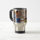 Viktorianische rostfreie Java-Tasse Reisebecher (Vorderseite Links)