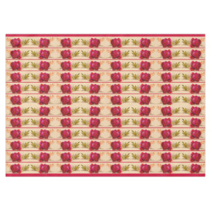Viktorianische rote Rose Tischdecke