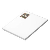 Viktorianische Santa Angels Weihnachtsantike Notizblock (Rotiert)