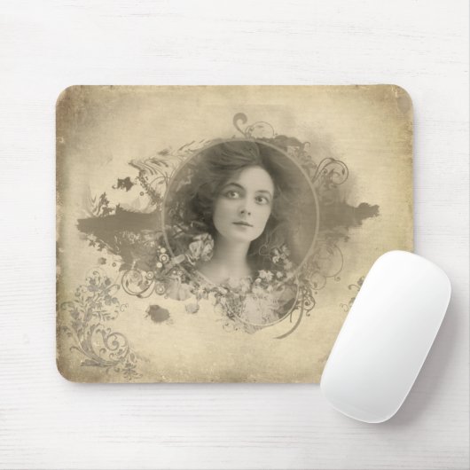 Viktorianische Schauspielerin Frau Doro Mousepad (Mit Mouse)
