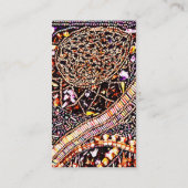 Viktorianische Schleife Visitenkarte (Rückseite)