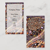 Viktorianische Schleife Visitenkarte (Vorne/Hinten)