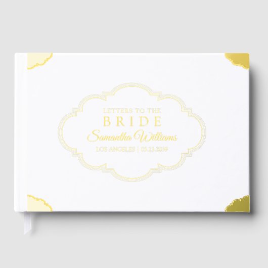 Viktorianische Schreiben an den Rokoko Gästebuch (Vorderseite)