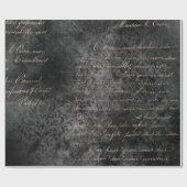 Viktorianische Schrift & Ornamentik Geschenkpapier (Flach)