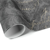 Viktorianische Schrift & Ornamentik Geschenkpapier (Rolleneckpunkt)