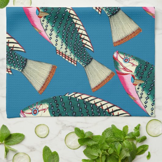 Viktorianische Schürze Geschirrtuch (Gefaltet)