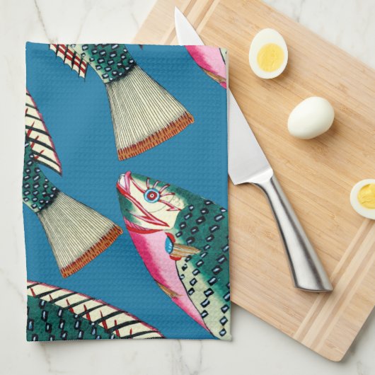 Viktorianische Schürze Geschirrtuch (Viertel Falte)