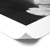 viktorianische Schwarz-Weiß-Braut, Portrait der Bl Poster (Ecke)