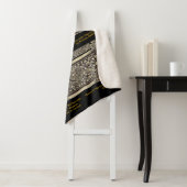 Viktorianische Silber-Schreibbox auf dem Sherpa-Bl Sherpadecke (Beispiel)