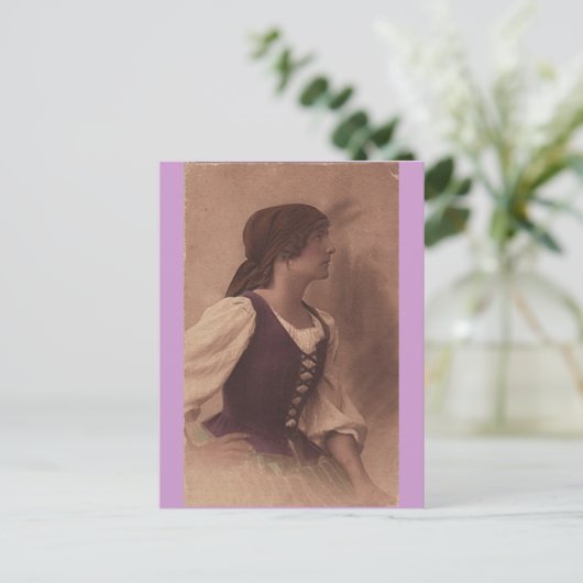 viktorianische Sinti und Roma-Postkarte Postkarte (Stehend Vorderseite)