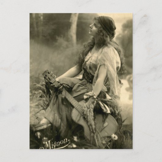 Viktorianische Sinti und Roma-Postkarte Postkarte (Vorderseite)