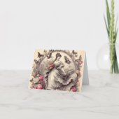 Viktorianische Spitze Karte (Vorderseite)