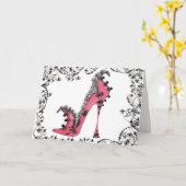 Viktorianische Spitzen-Grußkarte Karte (Gelbe Blume)