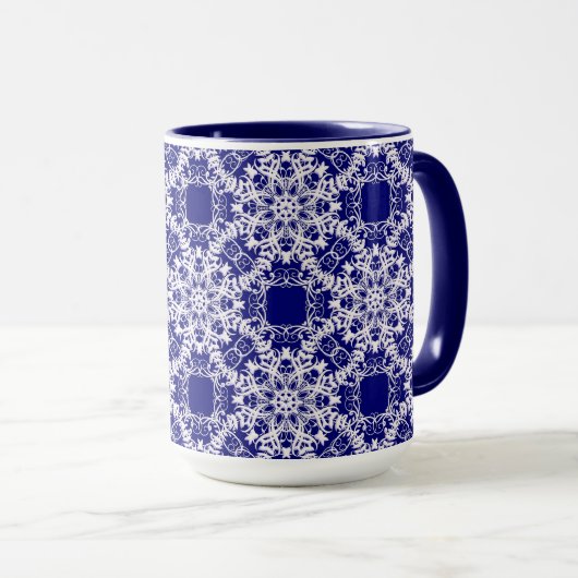 viktorianische Spitzen. Tasse (VorderseiteRechts)