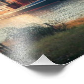 Viktorianische Stahlfabrik Fotodruck (Ecke)