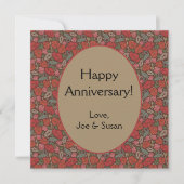 Viktorianische Steampunk Alte Lock-Taste rote Pflö (Vorderseite)