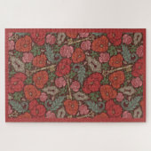 Viktorianische Steampunk Alte Lock-Taste rote Pflö Puzzle (Horizontal)