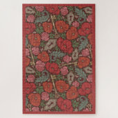 Viktorianische Steampunk Alte Lock-Taste rote Pflö Puzzle (Vertikal)