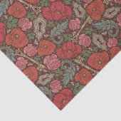 Viktorianische Steampunk Alte Lock-Taste rote Pflö Seidenpapier (Ausschnitt)