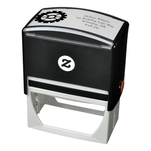 Viktorianische Steampunk-Hochzeit Permastempel (Produkt)