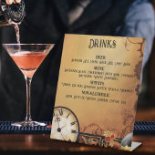 Viktorianische Steampunk-Hochzeit Sockelschild