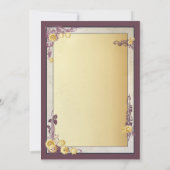 Viktorianische Steampunk Hochzeits-Einladungen Einladung (Rückseite)