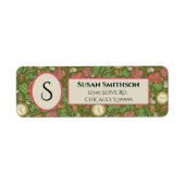 Viktorianische Steampunk-Pocket-Rücksendeadresse (Vorne)