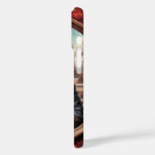 Viktorianische Steampunkkatze mit Top-Hutabdeckung Case-Mate iPhone Hülle (Rückseite / Links)