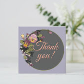 Viktorianische Stiefmütterchen Gerahmt anpassbar Feiertagskarte (Stehend Vorderseite)