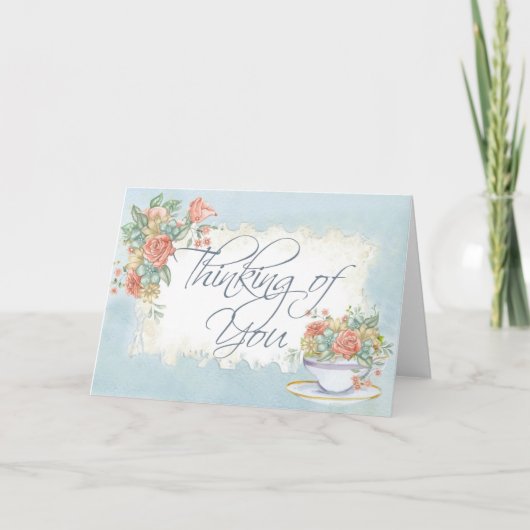 Viktorianische Stildenken Karte (Vorderseite)